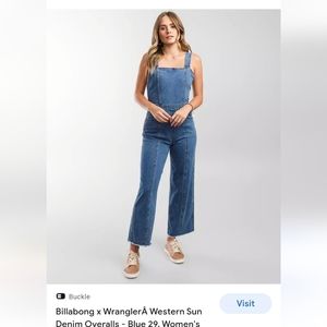Billabong Wrangler Denim Overalls